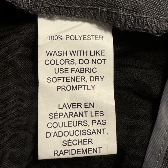 Van Heusen straight leg, gray traveler pants - Picture 5 of 5